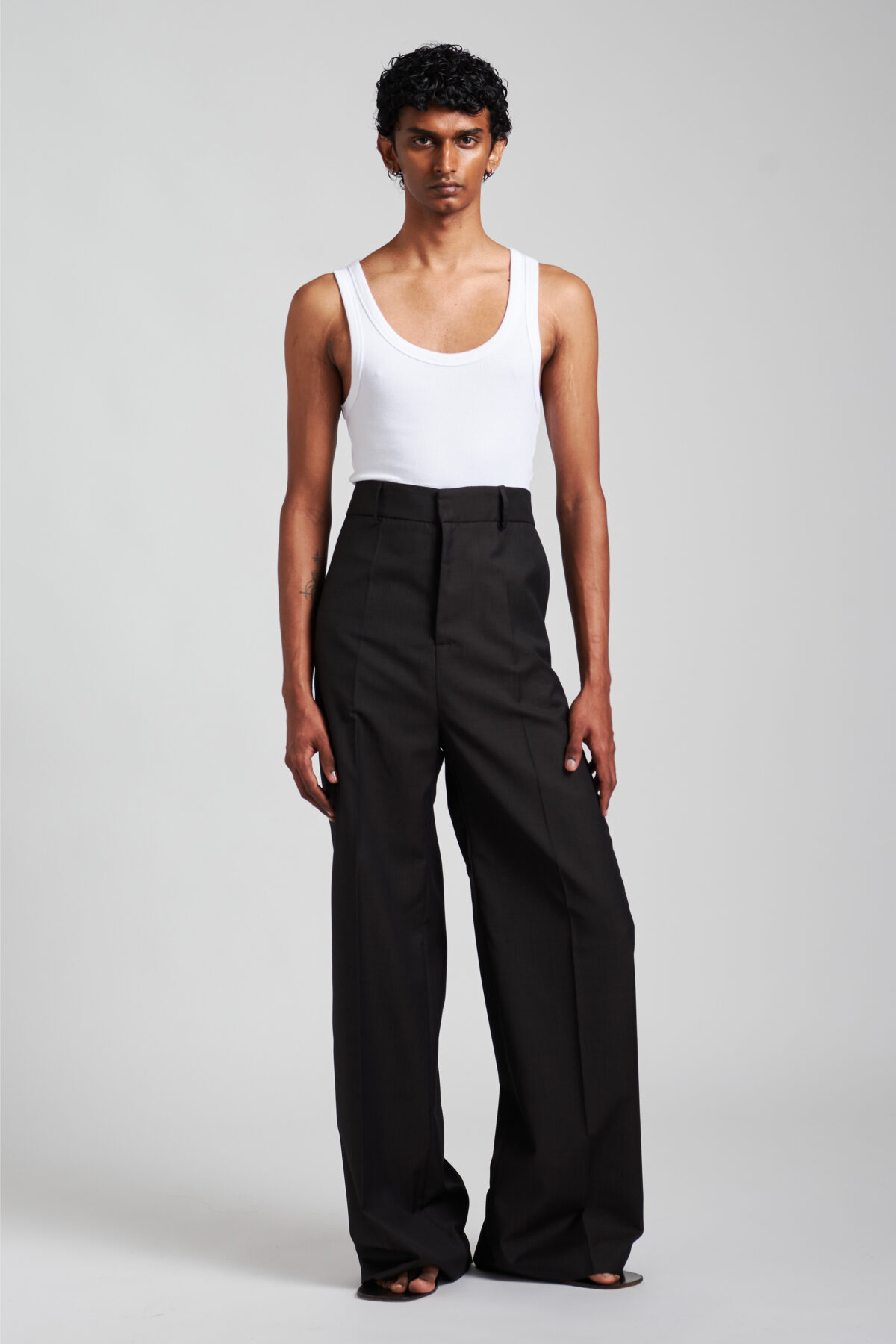 COOL WOOL SUIT TROUSERS