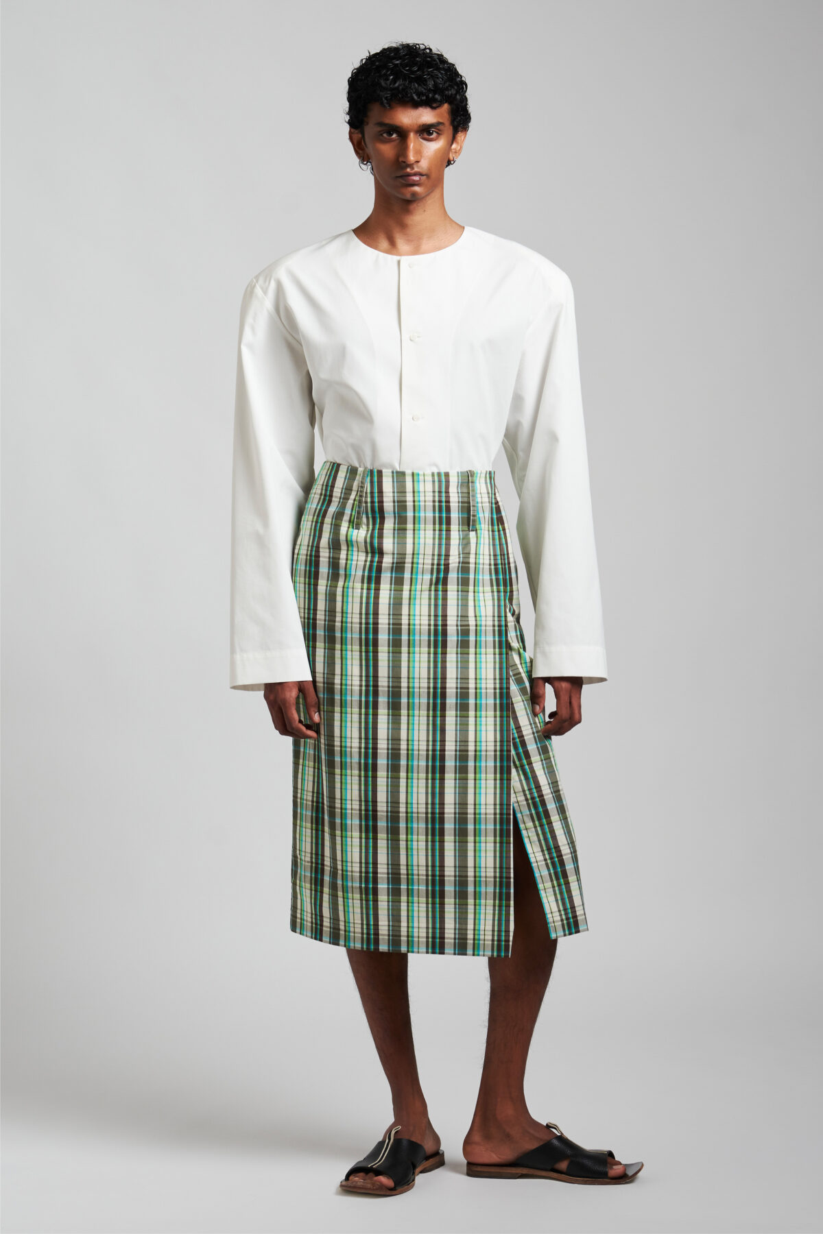 HANDWOVEN MADRAS SKIRT