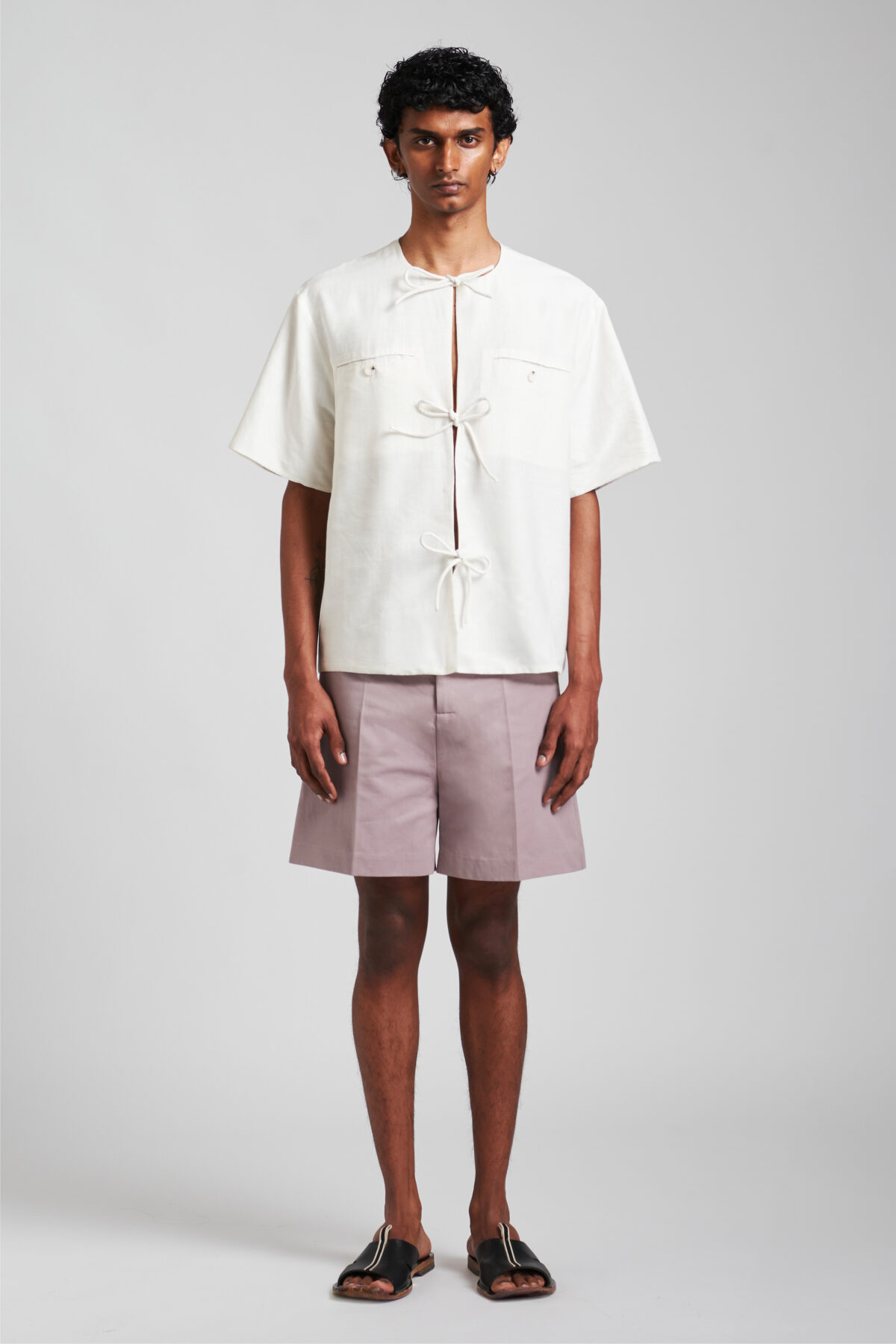 HANDWOVEN MUSLIN SHIRT